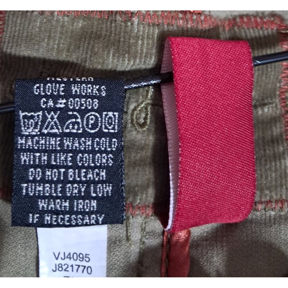 JAG Jeans Olive Green Corduroy Jacket Womens M Epaulets - Picture 8 of 10